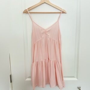 Urban Outfitters dress, open back, tiered, mini